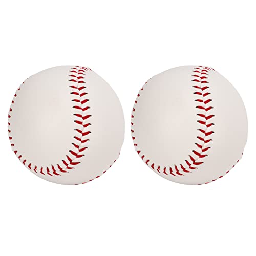 NYSUZHOUJI Practice Softball Pu Leather Balls Training Tool for Children Teens Indoor Outdoor