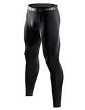 Niksa Kompressionshose Herren Sport Leggings Schnelltrocknende Base Layer Leggings, Atmungsaktive Funktionsunterhose für Lauf Fitness Basketball Radfahren Training