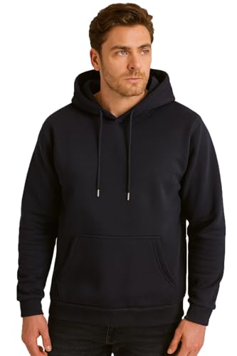 Image of GYRFALCON Solid, Regular Fit, Cotton Fleece Blend, Hooded Sweatshirt Pullovers for Men & Women(Pack of 1)