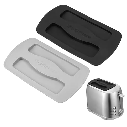 ARTIBETTER 2Pcs Silicone Toaster Oven Covers Stylish Protective Lids for Bread Maker Easy Clean Toaster Oven Topper Toaster Accessories for Kitchen Aesthetic