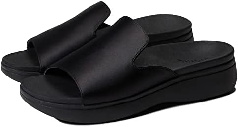 Vionic Monica Women's Wedge Slide Orthotic Sandal Black - 6 Medium | Image 3