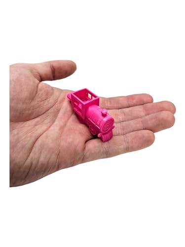 2\" Train Shaped Whistles (24 Pack) Assorted Colors. Classic Train Sounds. Party Favor. (24 Pack)