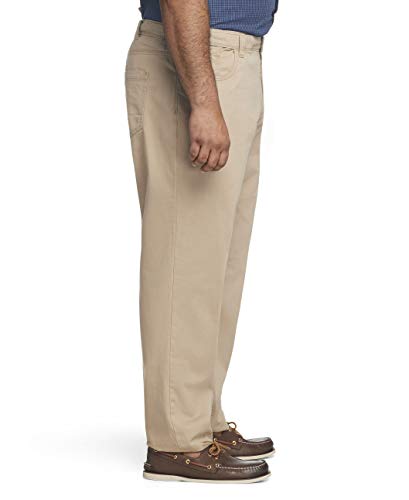 IZOD Men's Big & Tall Originals 5 Pocket Straight Fit Pant2