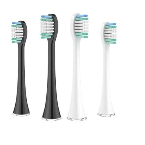 Têtes de brosse à dents compatibles AquaSonic Black Series Pro finition noire haut de gamme