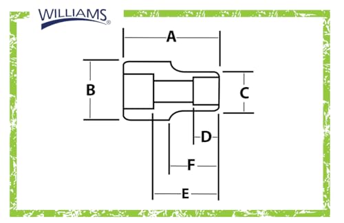 Williams JHWM-604 1/4-Inch Drive Shallow SAE Socket, 6 Point, 1/8-Inch Size, High-Polished Chrome Finish, Designed For Use On 6 Point Fasteners