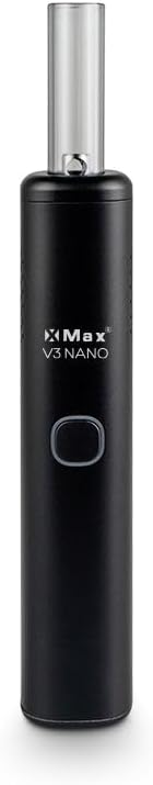 XMAX V3 Nano Vaporizer Black Vaporizer USB C