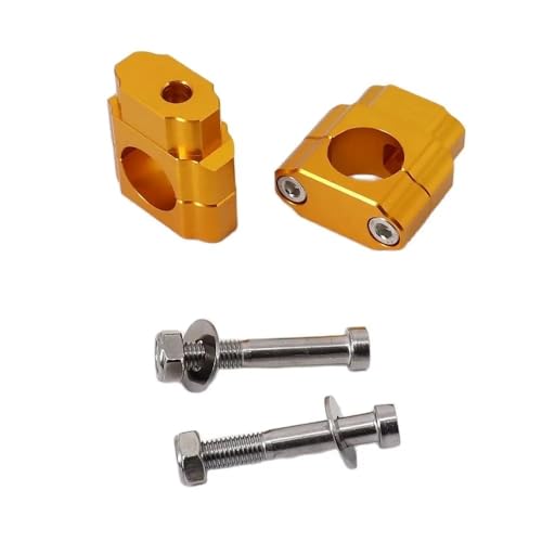 Pince guidon M10 M12 CNC 22mm 28mm pour rehausse de moto hors route