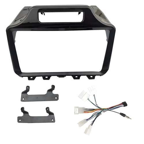 Sound-way Kit d'installation d'autoradio 9 pouces pour Toyota IQ 2008-2016 avec adaptateur ISO et adaptateur d'antenne