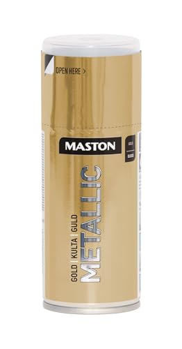 Maston Spray Paint Metallic Gold Gloss 150ml