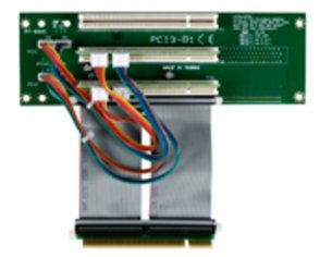 iStarUSA DD-654111 3 x PCI 32-bit slots, 2U riser card