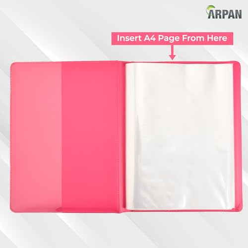 Arpan A4 Professional Display Book Folder for Presentations CVS, Artwork & Interviews - Image 3