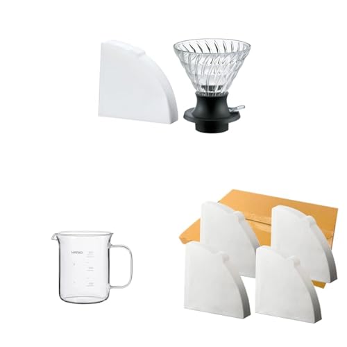 y3_Zbgy{zz HARIO(nI) KX ZЎhbp[ XCb`360 oオ360ml ubN SSD-360-B + r[J[T[o[ NtcTCGX e300ml vʃt BV-300 + yAmazon.co