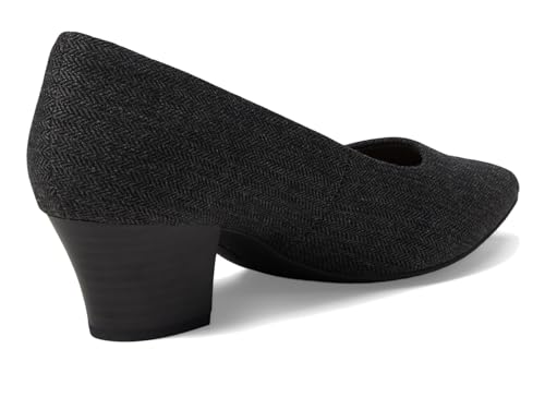 Clarks Black's Teresa Step Pump, Black Tweed Combi, 9.5 Medium US