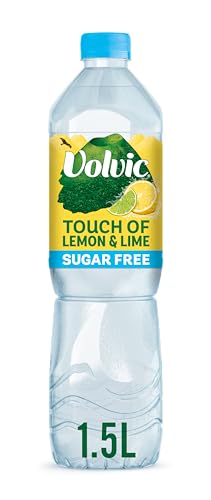 Volvic Touch of Fruit Sugar Free Lemon & Lime Natural Flavoured Water 1.5L