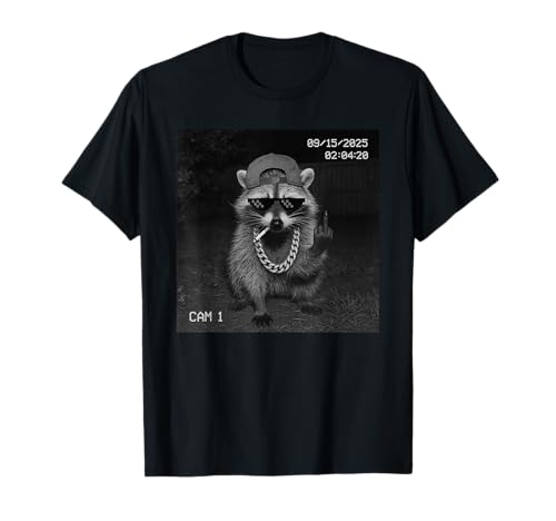 Funny Raccoon Flipping Off Middle Finger On Security Camera TVc