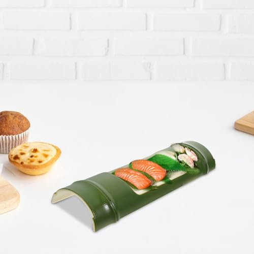 Bandeja para sushi INOOMP plato plástico para servir miniatura 7