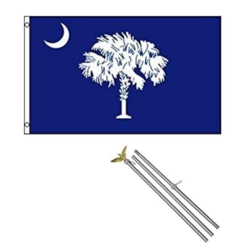 Moon Knives 3x5 Embroidered Sewn Open Flag Advertising Horizontal Double Sided Nylon 3x5 - Party Decorations Supplies For Parades - Prime Outside, Garden, Men Cave Decor Flag