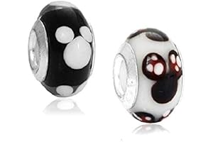 Pandora Charms Mickey Mouse: Embrace the Magic with Murano Glass
