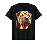 shar pei azul cachorro Ligero, Encaje clasico, Manga de doble puntada y bastilla baja