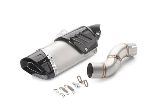 Tuyau d'échappement moto intermédiaire slip on de remplacement pour Yamaha R6 YZF
