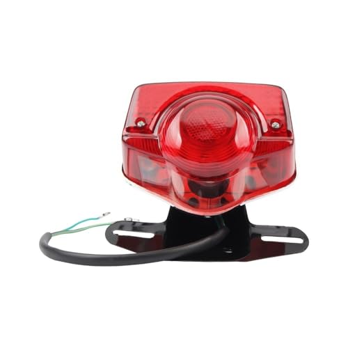 Feu arrière de moto et clignotant stop modifié pour JH70 - 4