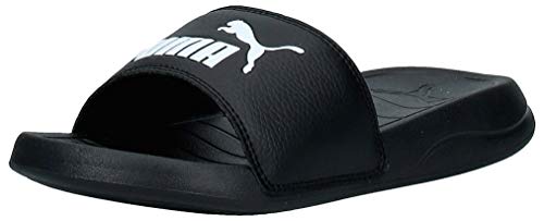 PUMA Popcat 20, Zapatos de Playa y Piscina, Negro Black White, 35.5 EU
