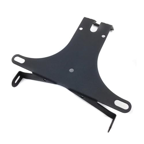 Support plaque moto YZF R1 2004-2012 finition noire ajustée