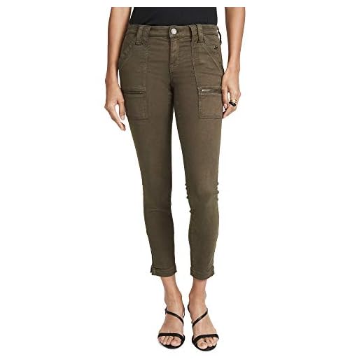 Joie Women's Park Skinny Utility Cargo Pants, Fatigue, Green, 26