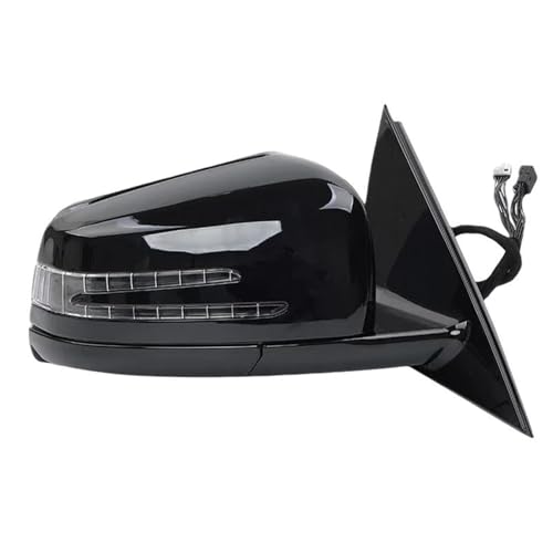 Rétroviseur électrique automatique droit noir pour Benz W204 C63 C200 C180 2006-2013