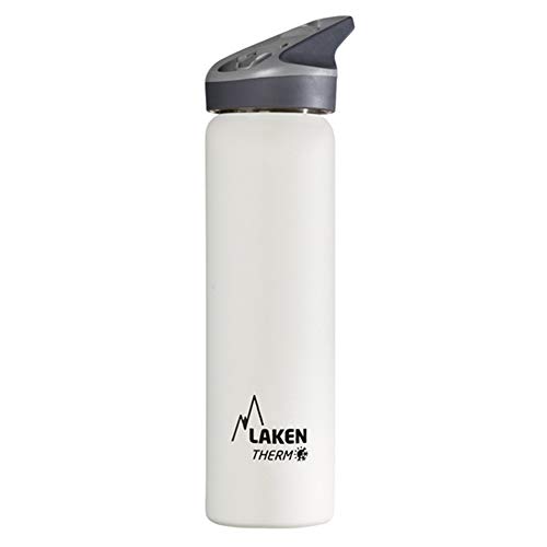 LAKEN Thermoskanne-tj7b Termo, Unisex Adulto, Blanco, 18/8-0.75L