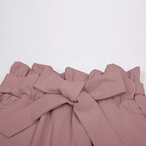 Women's Casual Pants Ol Classic Pencil Stripe Trousers Small Puce Size S #TOP6