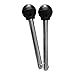 Menolana 2X Weight Stack Pins,Cable Crossover Machine Accessories Replaces Part,Selector Key Gym Pins Weight Machine Pin for Exercise, 9.5cmx1cm
