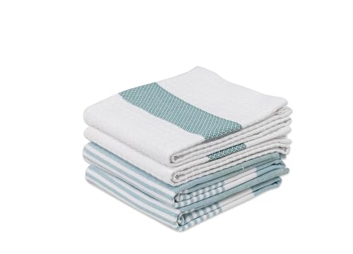 MyPillow Kitchen Dish Towels 4-Pack Teal