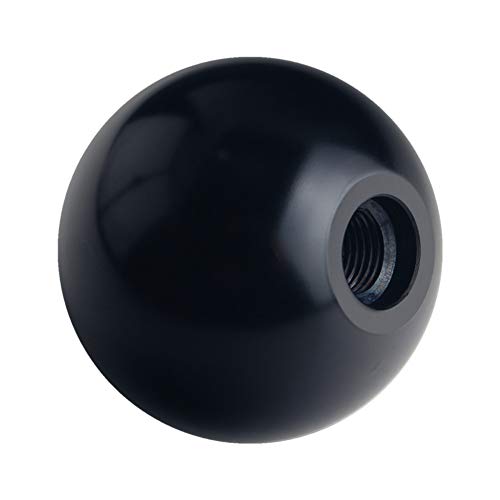 DEWHEL Sphere Shift Knob 5 Speed Velocity Short Throw Shifter 200 Gram Weighted Aluminum M12x1.25 M10x1.5 M10x1.25 M8x1.25 Black - Image 4
