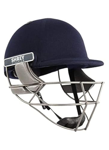 Casco de grillo Shrey Pro Guard Air de titanio casco hombres redondos con bolsa de malla