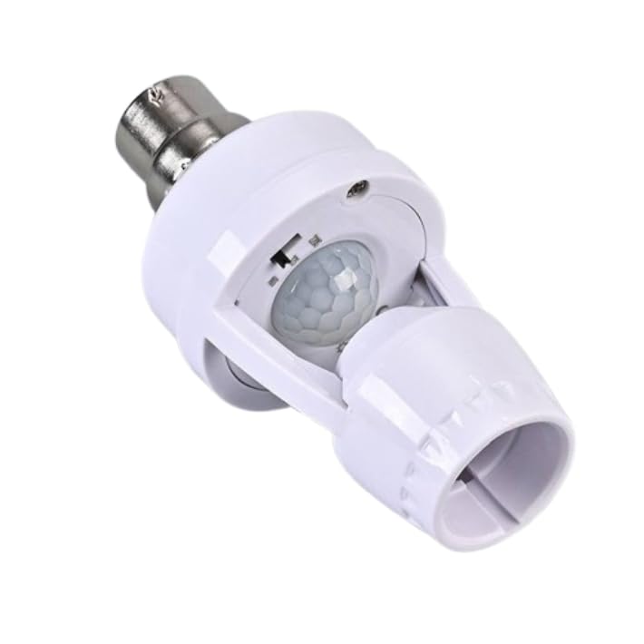 ZIAKO Motion Sensor Light Socket | Automatic PIR Motion Detection Bulb Holder | Smart Energy Saving Light Socket | Hands-Free On/Off for Home, Garage, Staircase, Corridor & Outdoor Use-picture-25
