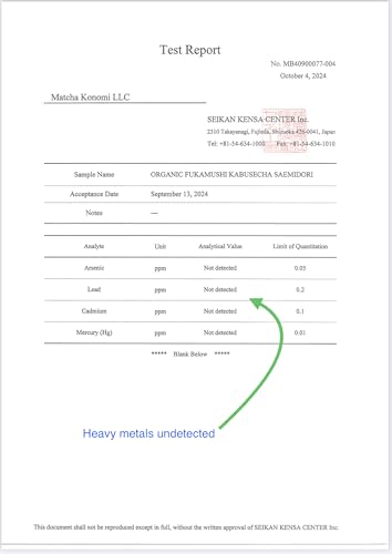 Matcha Konomi Organic Japanese Kabusecha Green Tea