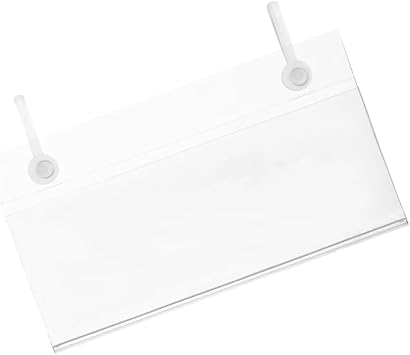 50-200pcs Price Tag Label Display Stand Shelf Sign Holder for Supermarket Retail Accessories Store Organizer100pcs