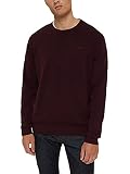 jersey gris cuello redondo hombre Puños de punto acanalado en puños y dobladillo