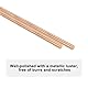 M METERXITY 2-Pack Kupfer Rundstab 2mm Durchmesser 11.81 Zoll Länge T2 Lager Massivstab Drehbank Stange Für Metallhandwerk DIY/Gartenbau/Industrie/Dekoration Reines Kupferrohr