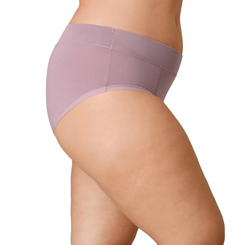 Image of PLAYTEX Women's Tummy Control Underwear Hipster Pack, 3-Pack, Stretch Cotton, Plus Size Panties Avail., Moisture Wicking