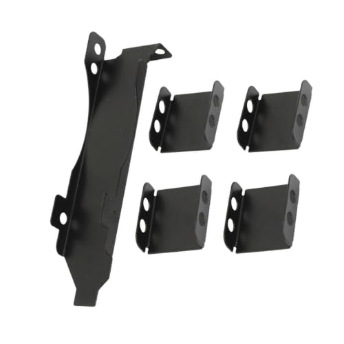 uxcell soporte para ranura PCI con triple ventilador para montaje en rack, enfriamiento para tarjeta de video VGA miniatura 4