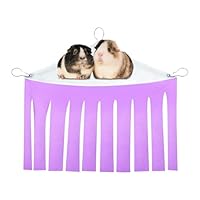 Kleine huisdierkooihangmat, hangend hamsterspeelgoed, voor fret, rat, chinchilla, eekhoorn, caviakooi hangend warm schuilplaatsbed