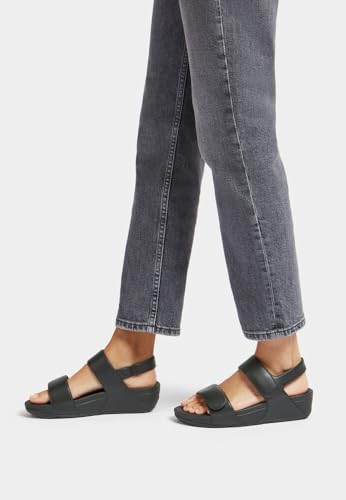 Image of FitFlop Women's Lulu Adjustable Leather Sandal