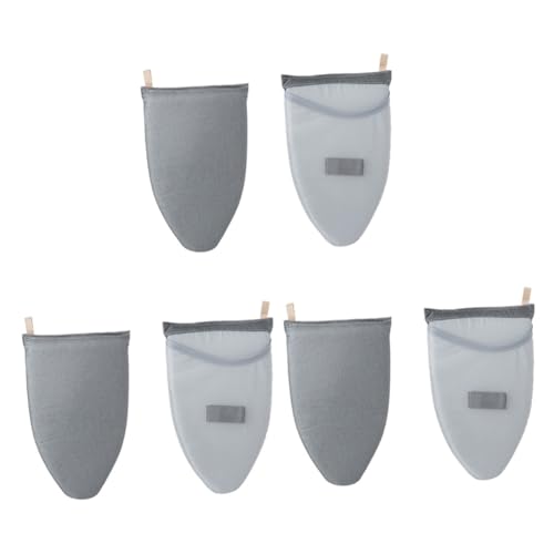 MAGICLULU 3 Pieds Planche À Repasser À Main Ironing Board Jeannette Pour Repassage Portable Accessoires Air Défroisseur À Main Pour Vêtements De Vapeur À Main Coton Élastique 2pcs * 3