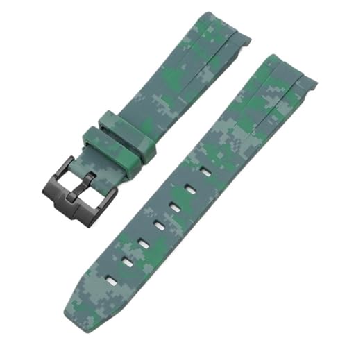 Evitez la sueur avec le bracelet MoonSwatch caoutchouc silicone camouflage KLVN