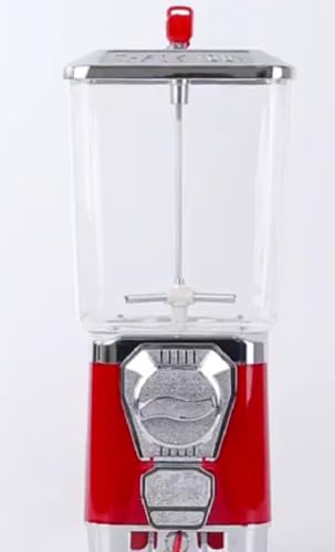 Image of Gumball Machine Lock and Key for Capsule Machines GV25 & GV18 - Top Lid Lock & Key Set for Deer Candy, Prize & Gumball Vending Machine - Flat Key Lock Replacement 1 /4 Thread (2pc - Key # 1)