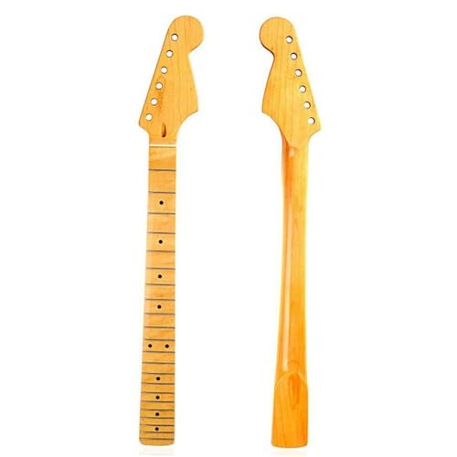 DIY Guitar Necks 22 Fret Maple Neck Fingerboard For ST Electric Guitar