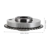 HORIALENCE 70-110ccオフロードバイク用リアクラッチアセンブリ 金属製エンジン始動クラッチ 互換ダートバイクモデル 耐熱冷却設計付きクラッチ交換パーツ