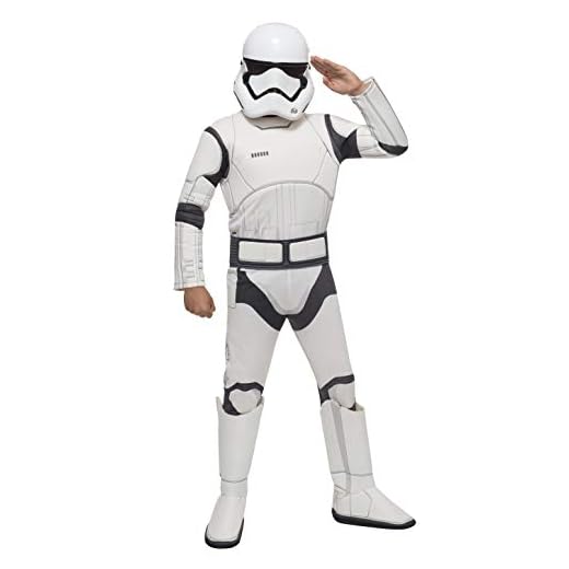 Star Wars - Disfraz Stormtrooper Ep. VII Premium para niños, talla 5-7 años (Rubie's 620299-M)